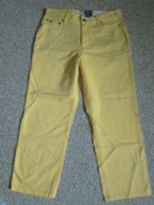 Tommy Hilfiger jeans BOYFRIEND low rise capris NWT 6  