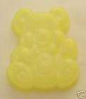 bear divider cup jello mold for bento 