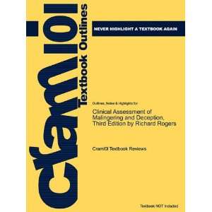  Studyguide for Clinical Assessment of Malingering and 