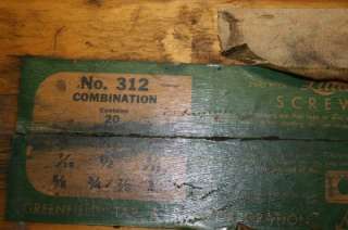 Vintage Tap & Die Set in Wood Box Little Giant Model 312  