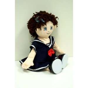  Short Brown Hair Doll 19  Make Your Own Stuffed Doll Kit 