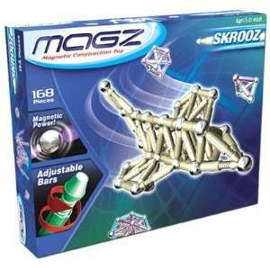  MAGZ S168 Skrooz 168 Piece Magnetic Kit Toys & Games
