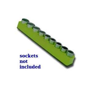  1/2 in. Drive Magnetic Dark Green Socket Holder 10 19mm 