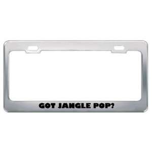 Got Jangle Pop? Music Musical Instrument Metal License Plate Frame 