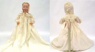 Antique 15 German Character Boy Baby Doll #4 Jointed Composition Body 