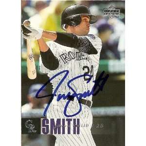  Houston Astros Jason Smith Signed 2006 Upper Deck Card 