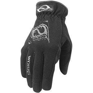  MSR Racing Works Gloves   2008   Medium/Black Automotive