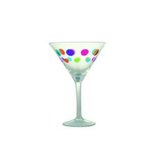 MoMo Panache Jazzi Martini Glass, 8 Ounce, Set of 4  
