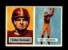 1957 TOPPS #123 JOHNNY CARSON REDSKINS EX 012006