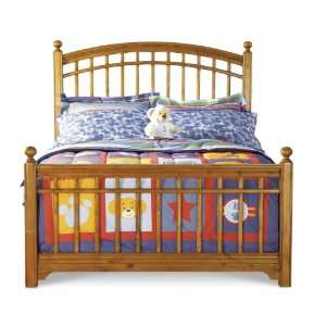  Bearrific Cocoa Twin Slat Bed   Pulaski 633160 Bed