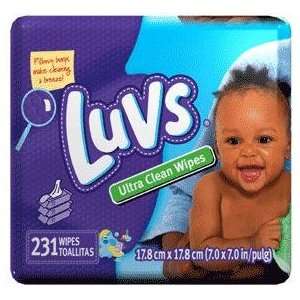  Luvs Baby Wipes Ultra Clean Refill 231 Baby