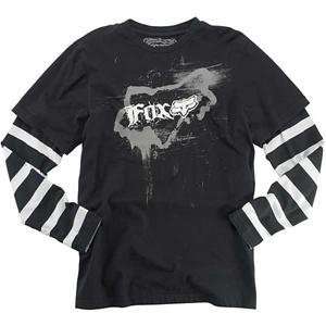  Fox Racing Angola Long Sleeve T Shirt   X Large/Black 