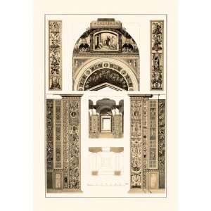   of the Second Corridor of the Loggie in the Vatican 24X36 Giclee Paper