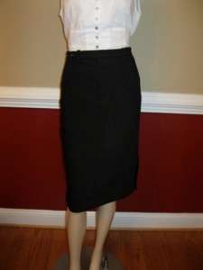 VTG Karen Kane Golf Skirt Size 4 6 Black Pencil Slim  