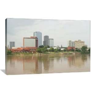  Little Rock Panoramic   Gallery Wrapped Canvas   Museum 