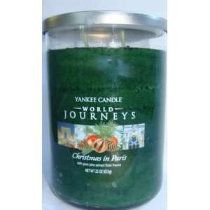  Yankee Candle World  Christmas in Paris Candle 22 