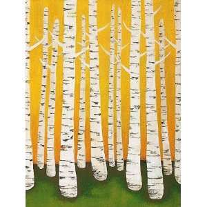  Autumn Birches   Poster by Lisa Congdon (27 x 36)
