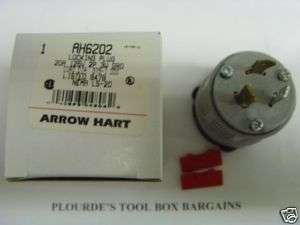 Arrow Hart L5 20P Locking Plug, AH6202, 947B, 125 Volts  