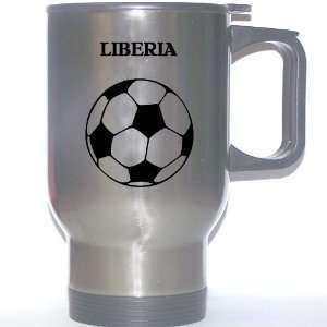    Liberian Soccer Stainless Steel Mug   Liberia 