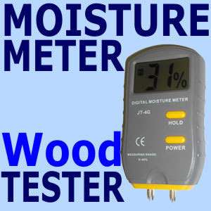 HQRP Digital Wood Moisture Meter Tester Firewood New  