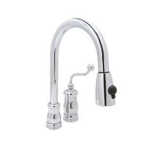   Brass Single Handle Kitchen Pull Down Faucet