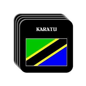  Tanzania   KARATU Set of 4 Mini Mousepad Coasters 