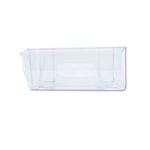   Magnetic Wall File Pocket, Legal/Letter, Clear