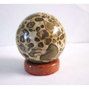  Cristal Healing Leopard Skin Semiprecious Stone Large 