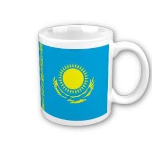  Kazakhstan Flag Coffee Cup 