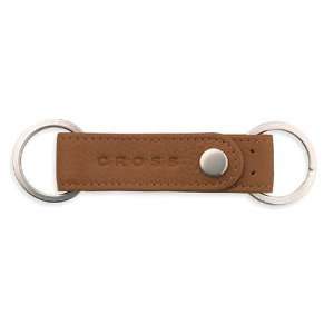  Cross Toffee Leather Valet Key Fob