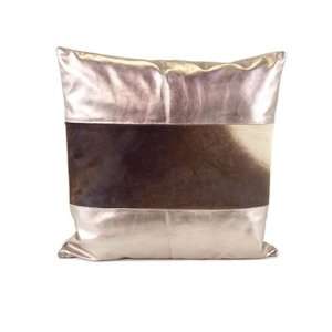 Metallic Leather with Natural Hide 