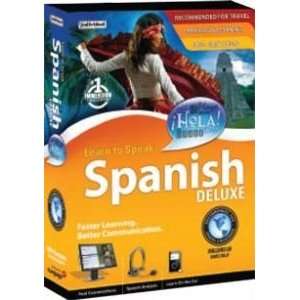  LEARN TO SPEAK SPANISH DELUXE 10 (WIN XPVISTA 