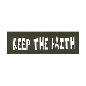  Infamous Network   Keep The Faith   Mini Stickers 1.5 in x 