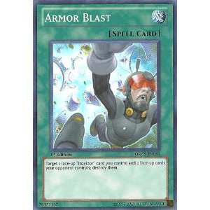  Yugioh Order of Chaos Armor Blast Super Rare Toys & Games