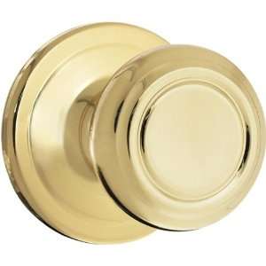 KWIKSET SIGNATURE Cameron Entry Knob feat. SmartKey in Polished Brass 