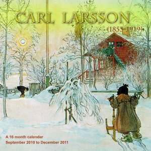 2011 Art Calendars Carl Larsson   16 Month Art   30x30cm 