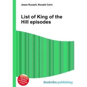  List of King of the Hill episodes Ronald Cohn Jesse 