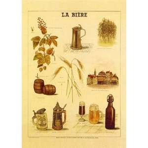  La Biere Poster Print