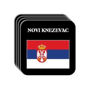  Serbia   NOVI KNEZEVAC Set of 4 Mini Mousepad Coasters 