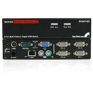  4PORT USB + PS/2 Digital KVM Switch with OSD Electronics