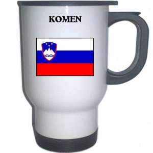  Slovenia   KOMEN White Stainless Steel Mug Everything 