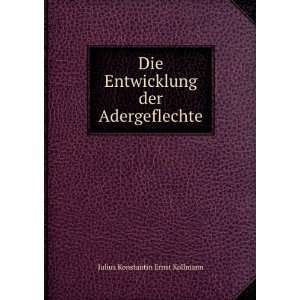   Adergeflechte (9785876685346) Julius Konstantin Ernst Kollmann Books