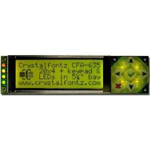  Crystalfontz CFA635 YYE KU2 20x4 character LCD display 