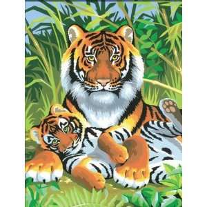  KSG Junior Paintin by Numbers Tiger Toys & Games