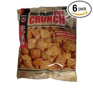 Umeya Rice Cracker Krunch Foil, 7 Ounce Units (Pack of 6)  