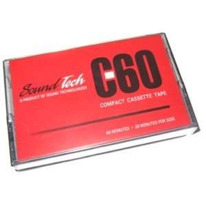  C 60 Cassette Tape Standard Electronics