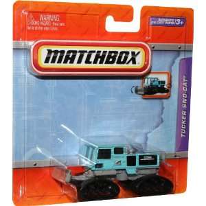  TUCKER SNO CAT * BLUE * Matchbox Real Working Rigs Die 