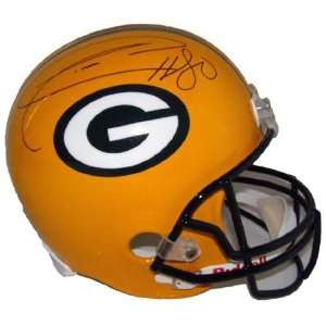 Donald Driver Autographed Helmet   Replica   Autographed NFL Helmets 