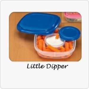 Little Dipper Snack Keeper with built in Dip Container (6 x 6)