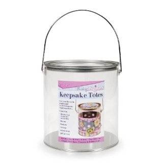  Keepsake Totes Clear Paint Can 4X5 Arts, Crafts & Sewing